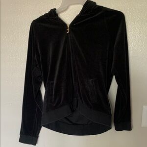 Juicy Couture Black Velour Jacket